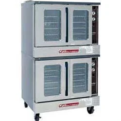 Double-stack convection oven